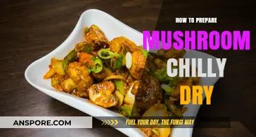 Spicy Mushroom Chilly Dry: Easy Recipe for a Flavorful Indian Appetizer