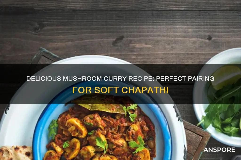 how to prepare mushroom curry for chapathi