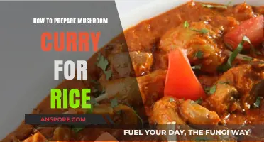 Spicy Mushroom Curry Recipe: Perfect Pairing for Steamed Rice Delight