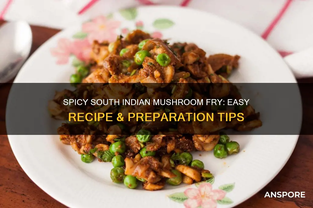 how to prepare mushroom fry south indian