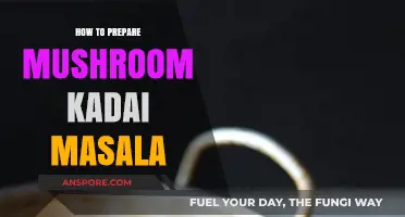 Spicy Mushroom Kadai Masala: Easy Recipe for Flavorful Indian Curry