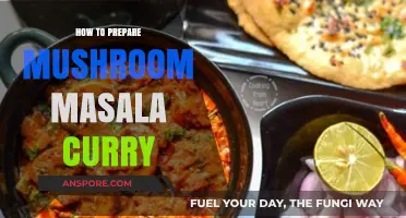 Spicy Mushroom Masala Curry: Easy Step-by-Step Recipe Guide