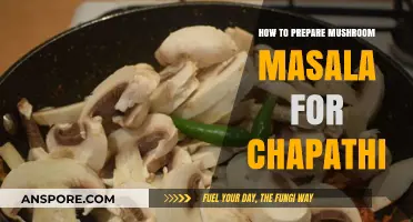 Spicy Mushroom Masala Recipe: Perfect Chapathi Companion in Minutes