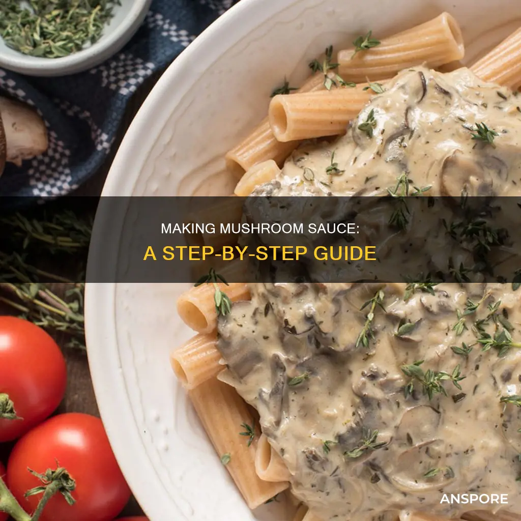 how to prepare mushroom sauce