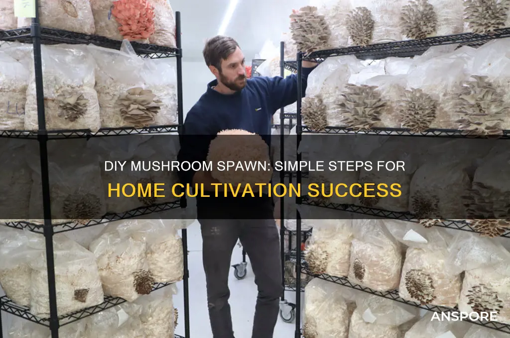 how to prepare mushroom spawn at home