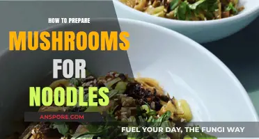 Perfectly Prepped Mushrooms: Enhancing Your Noodle Dishes with Simple Techniques