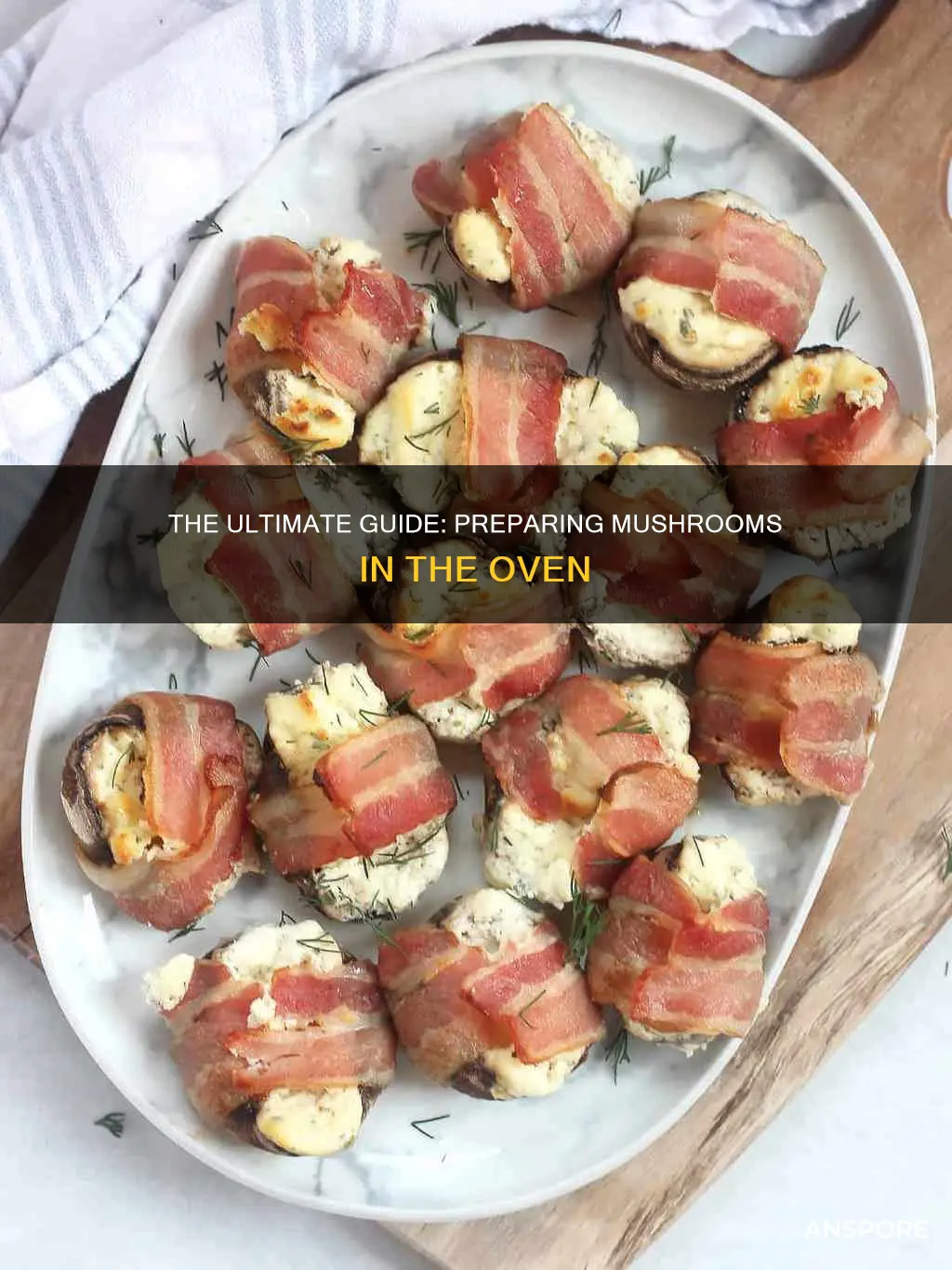 how to prepare mushrooms oven