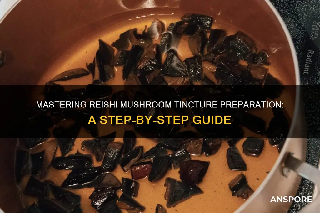 how to prepare reishi mushroom tincture