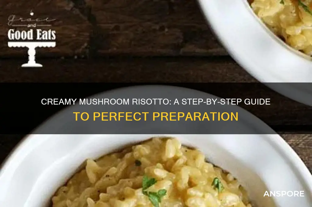 how to prepare risotto with mushrooms