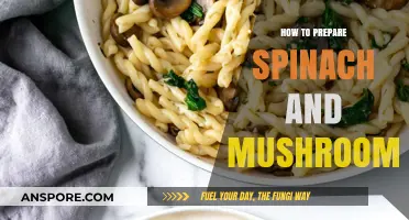 Easy Spinach and Mushroom Recipe: Quick, Healthy, and Delicious Preparation Guide