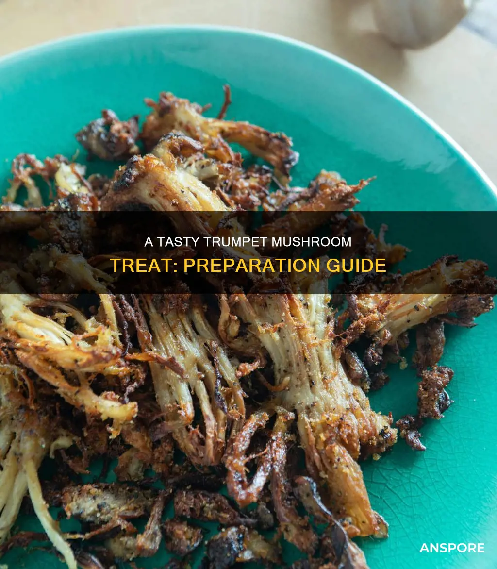 how to prepare trumpet mushrooms