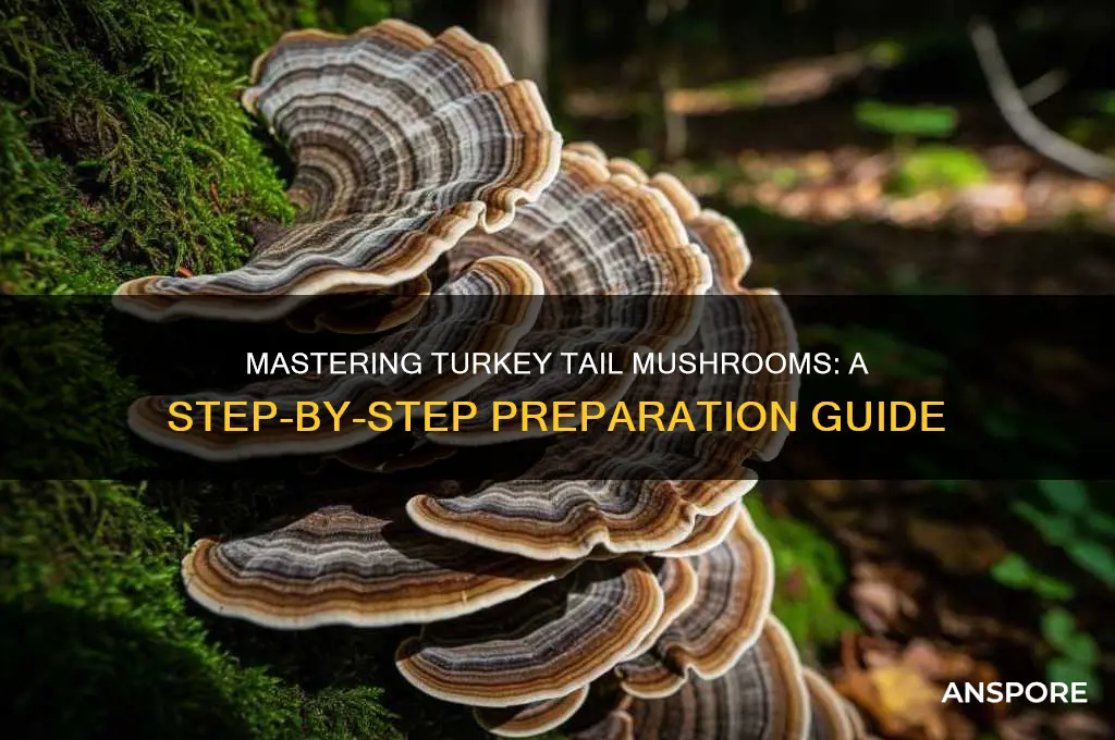 how to prepare turkey tail mushrooms