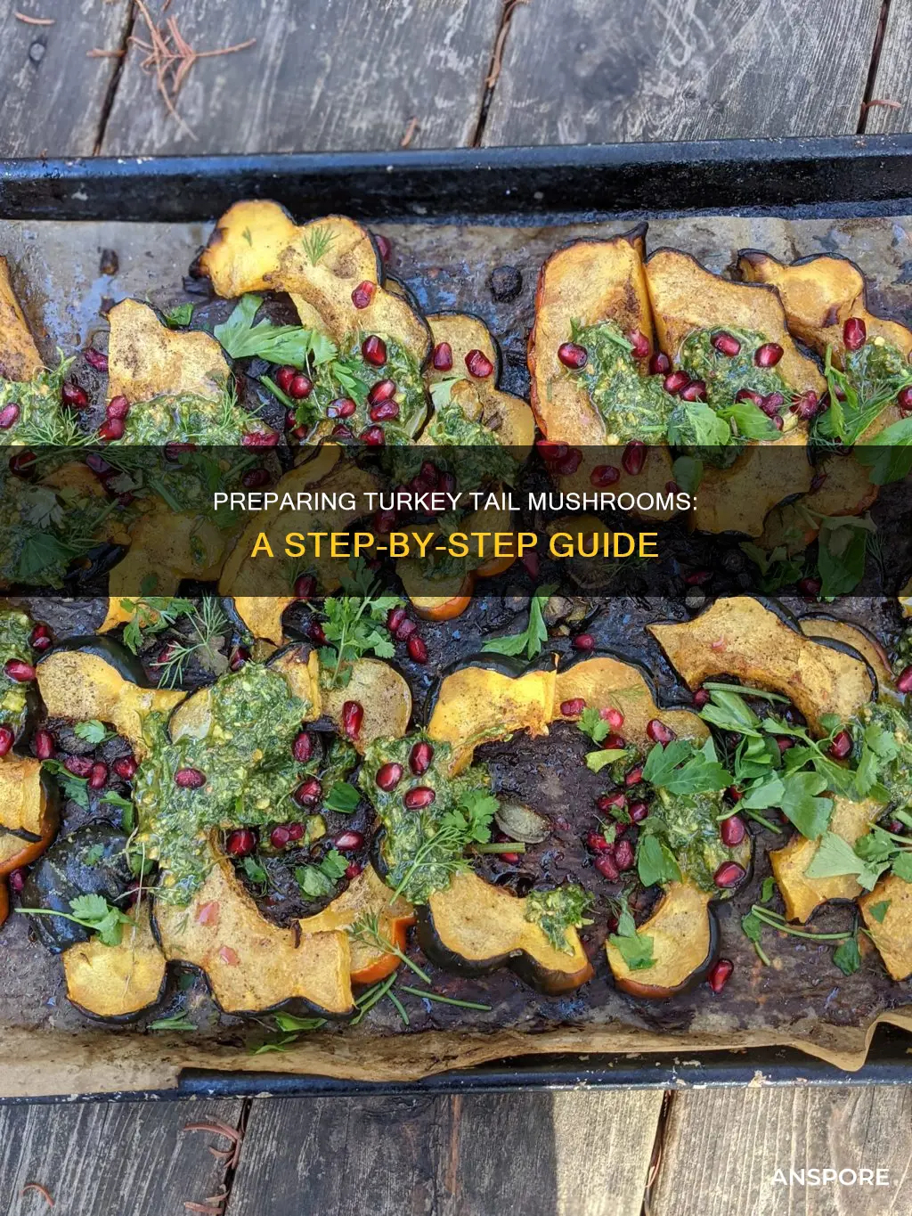 how to prepare turkeytail mushrooms