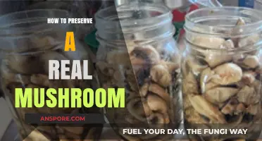 Preserving Real Mushrooms: A Step-by-Step Guide to Long-Lasting Freshness