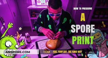 Mastering Spore Print Preservation: Essential Techniques for Mushroom Identification