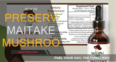 Preserving Maitake Mushrooms: Techniques for Longevity