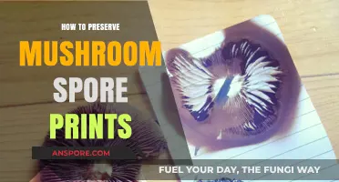Mastering Mushroom Spore Print Preservation: Essential Techniques for Longevity