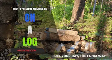 Preserving Mushrooms on Logs: A Step-by-Step Guide to Success
