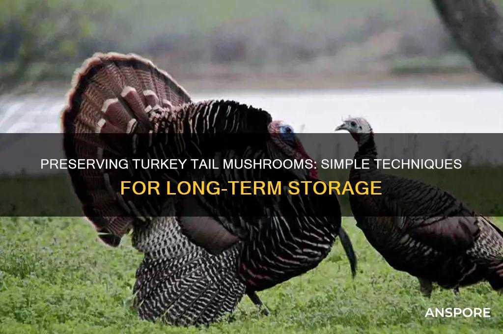 how to preserve turkey tail mushroom