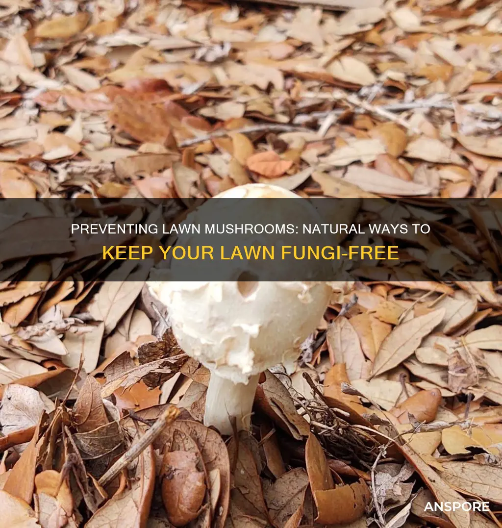 how to prevent lawn mushrooms