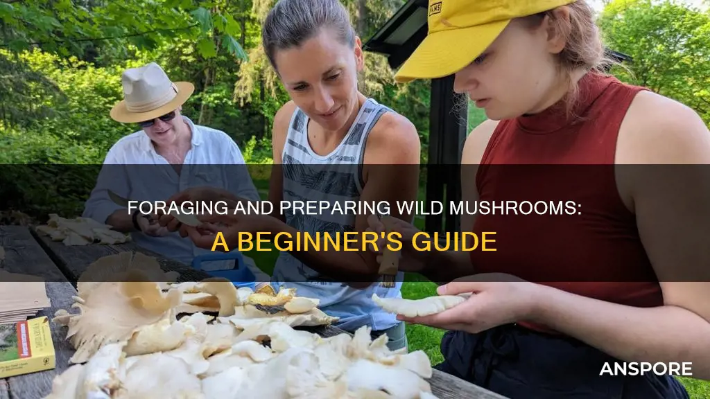 how to process wild mushrooms