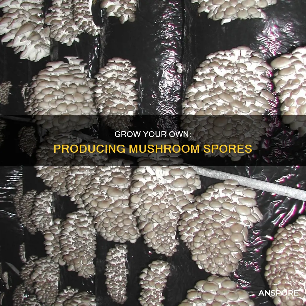 how to produce mushroom seeds