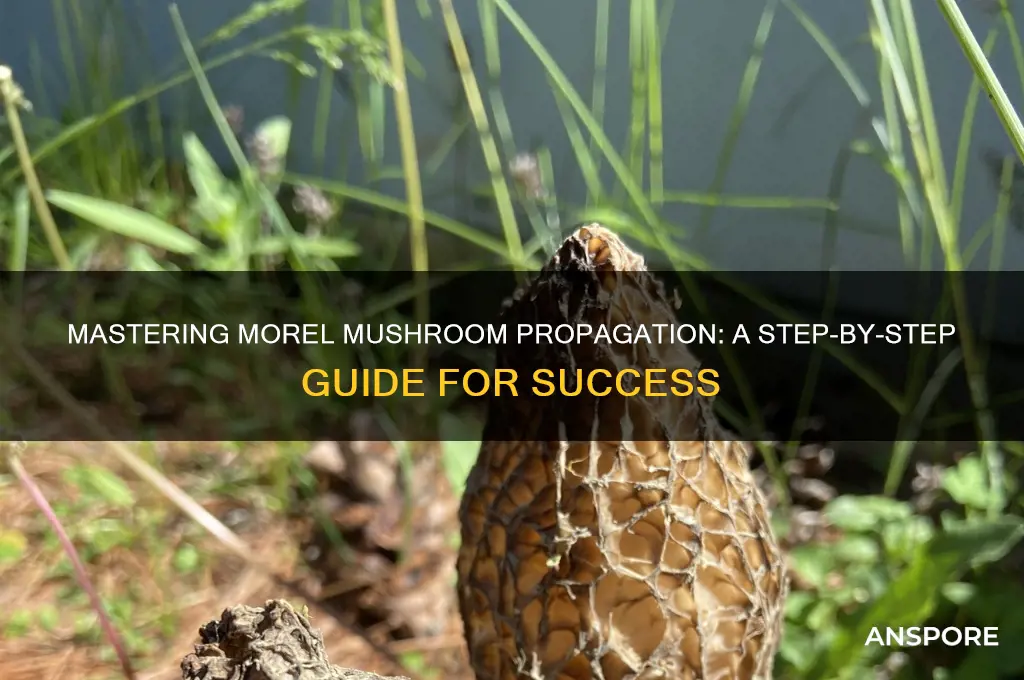 how to propagate morel mushrooms