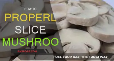 The Art of Slicing Mushrooms: A Guide