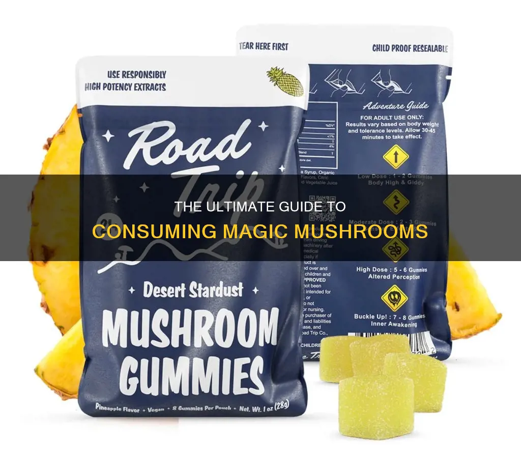 how to properly take mushrooms