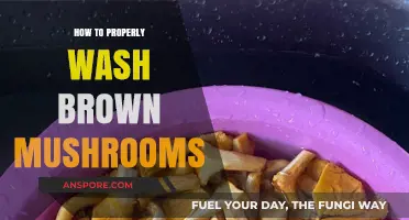 Mastering Mushroom Care: A Guide to Washing Brown Mushrooms