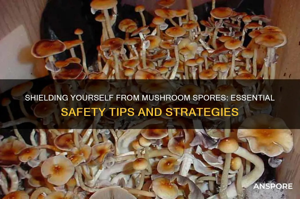 how to protect yourself from mushroom spores