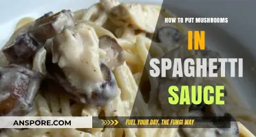 Enhance Your Spaghetti Sauce with Savory, Earthy Mushrooms: A Guide