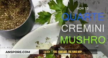 Easiest Way to Quarter Cremini Mushrooms