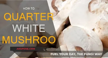 Quickly Quarter White Mushrooms Like a Chef