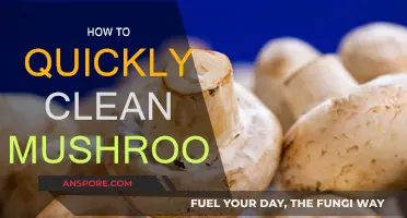 Efficiently Cleaning Mushrooms: Quick and Easy Methods