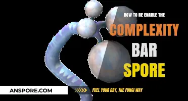 Re-Enable Spore's Complexity Bar: A Step-by-Step Guide to Restore Gameplay