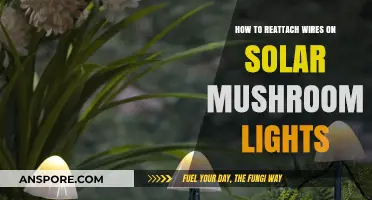 Reattaching Wires on Solar Mushroom Lights: A Step-by-Step Guide
