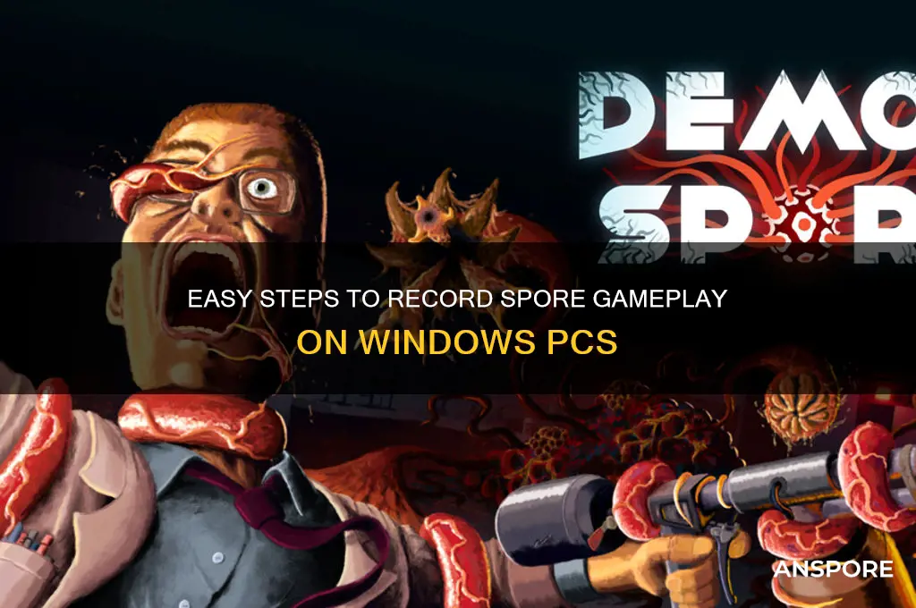 how to record spore on windows