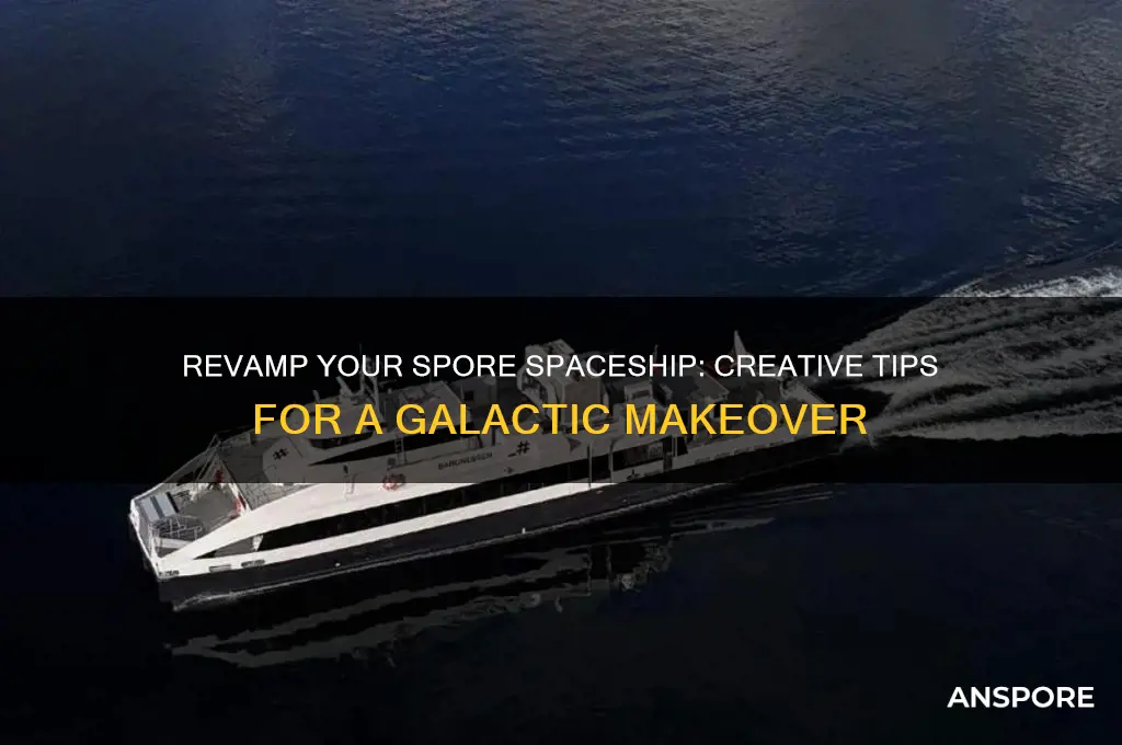 how to redo your space ship in spore
