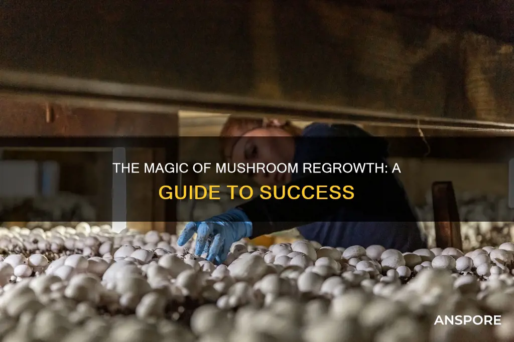 how to regrow mushroom