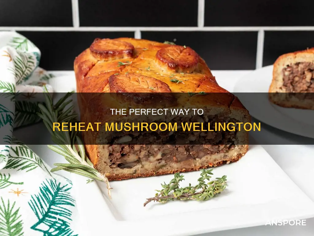how to reheat mushroom wellington