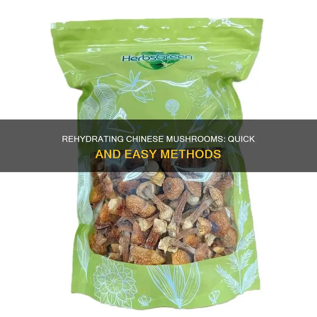 how to rehydrate chinese mushrooms