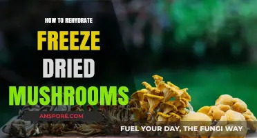 Reviving Freeze-Dried Mushrooms: Simple Steps for Perfect Rehydration
