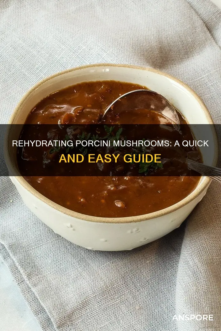 how to rehydrate porcini mushrooms