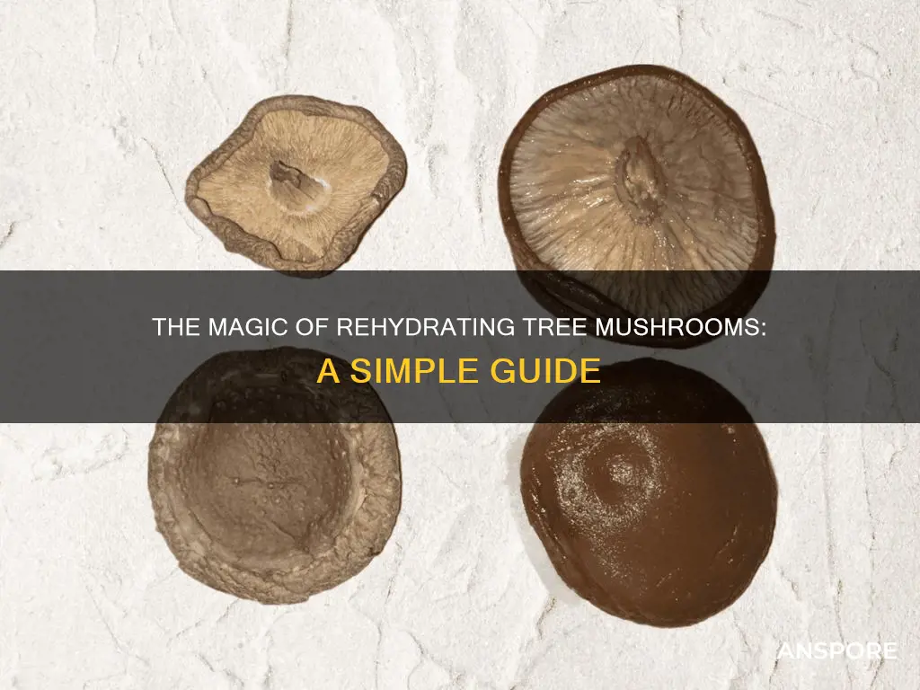how to rehydrate tree mushroom