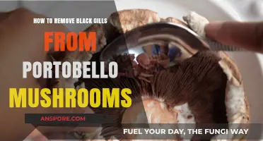 Effective Techniques to Remove Black Gills from Portobello Mushrooms