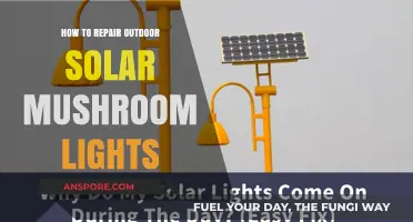 Fixing Outdoor Solar Mushroom Lights: A Step-by-Step Repair Guide