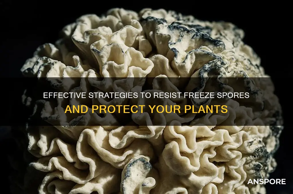 how to resist freeze spores