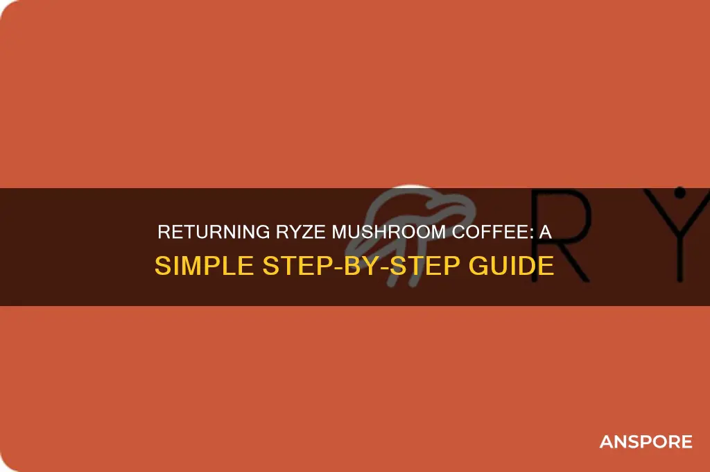 how to return ryze mushroom coffee