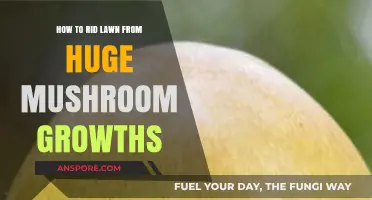Effective Ways to Eliminate Large Mushroom Growths from Your Lawn
